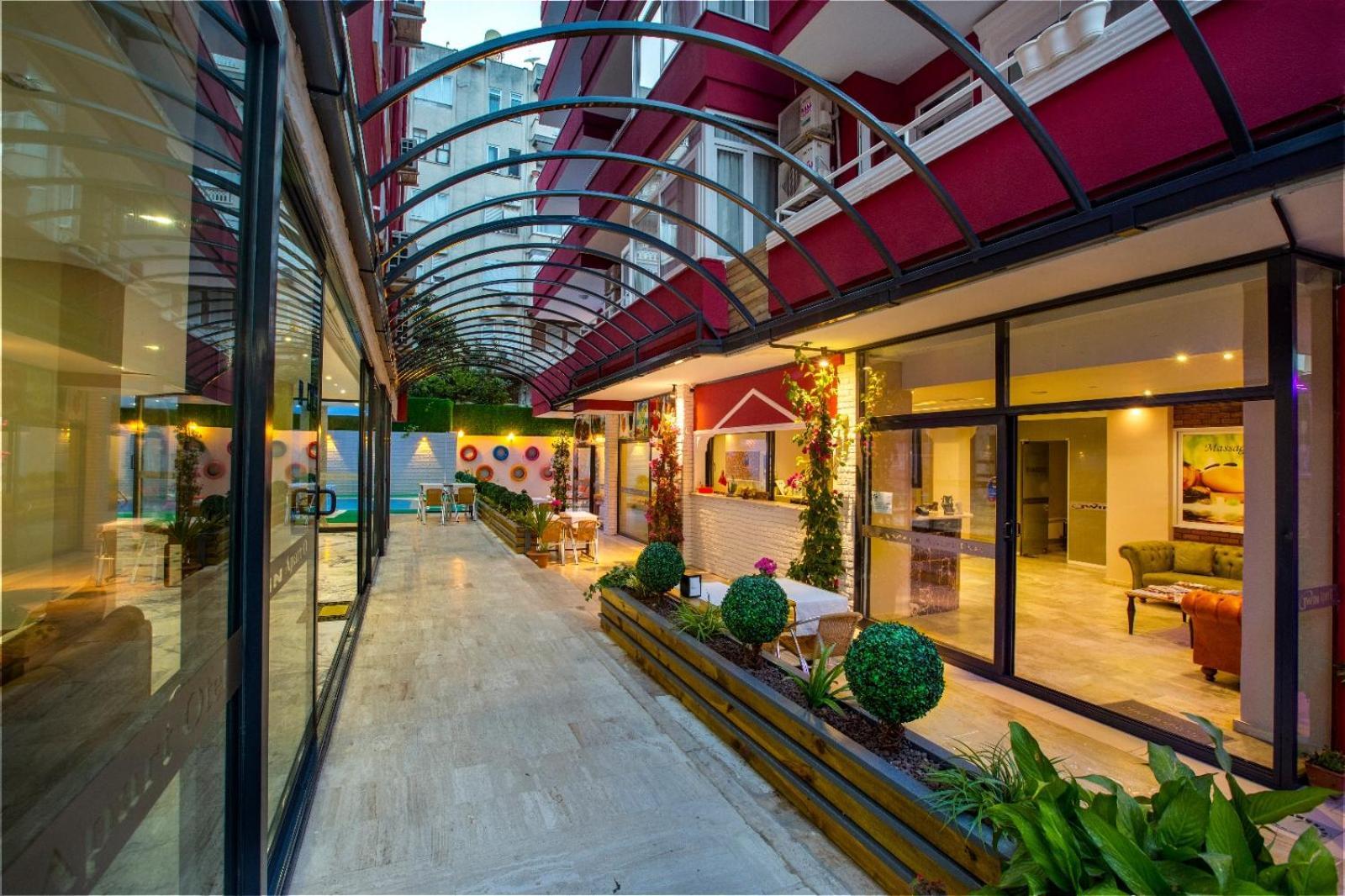 Twin Apart Hotel Аланя Екстериор снимка