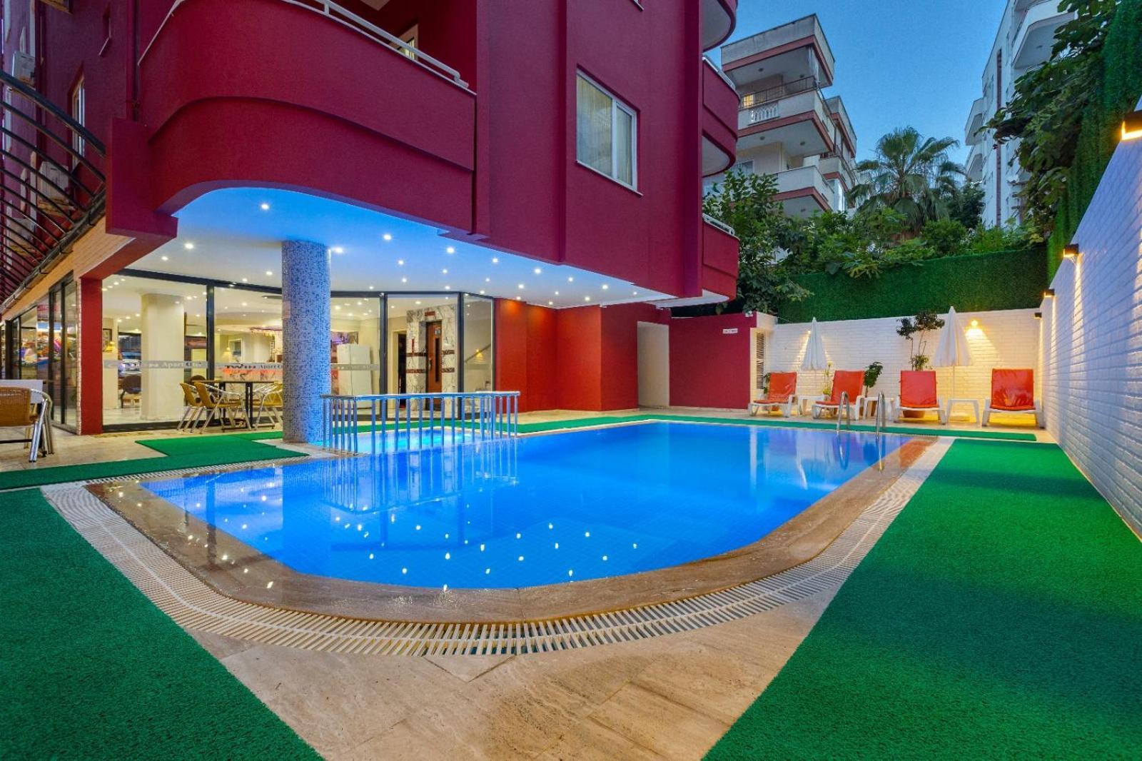 Twin Apart Hotel Аланя Екстериор снимка